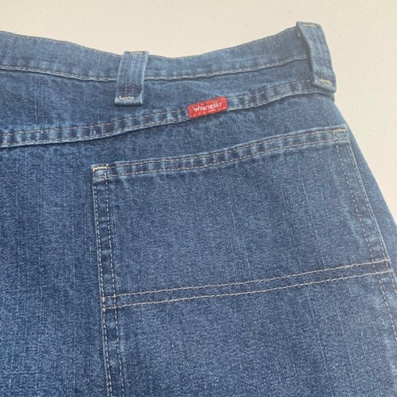 Wrangler Men Fully Lined Warm Heavy Duty Carpenter Utility Jeans - Size 42x30 - Picture 5 of 8